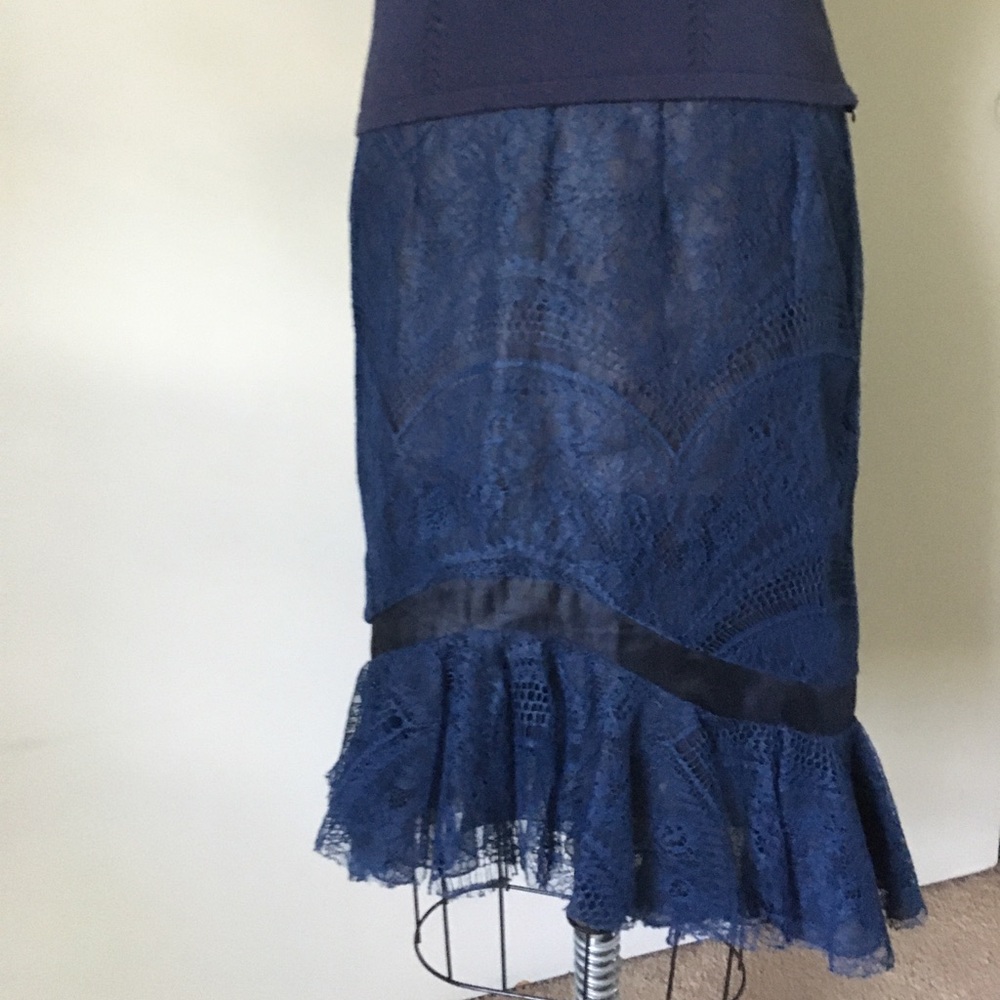 Blumarine lace skirt, NWOT